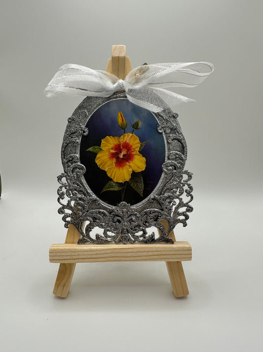 LINnies Minis - Peace & Unity (Yellow Hibiscus Flower)