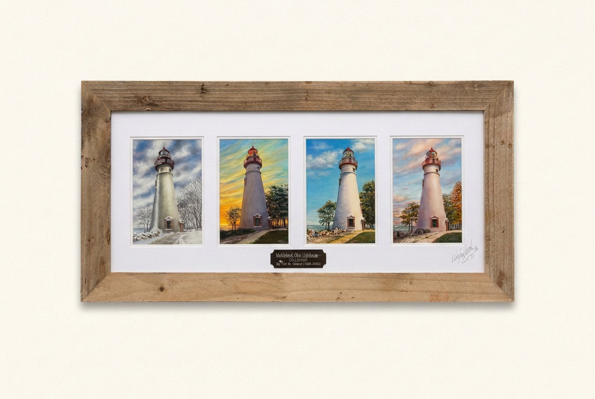 4 Seasons Horizontal Barn Siding - Marblehead, Ohio Lighthouse