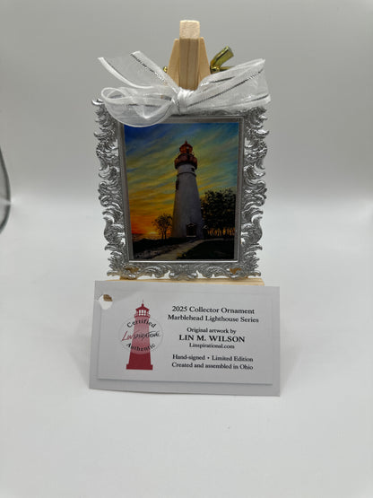 LINnies Mini - The Marblehead, Ohio Lighthouse ~ SPRING