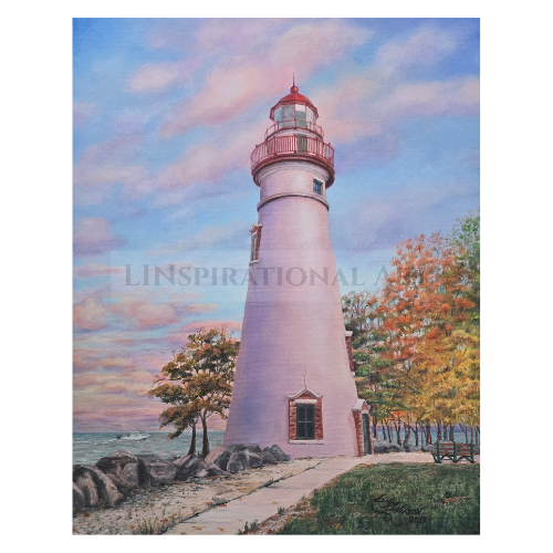 Autumn, The Marblehead, Ohio Lighthouse