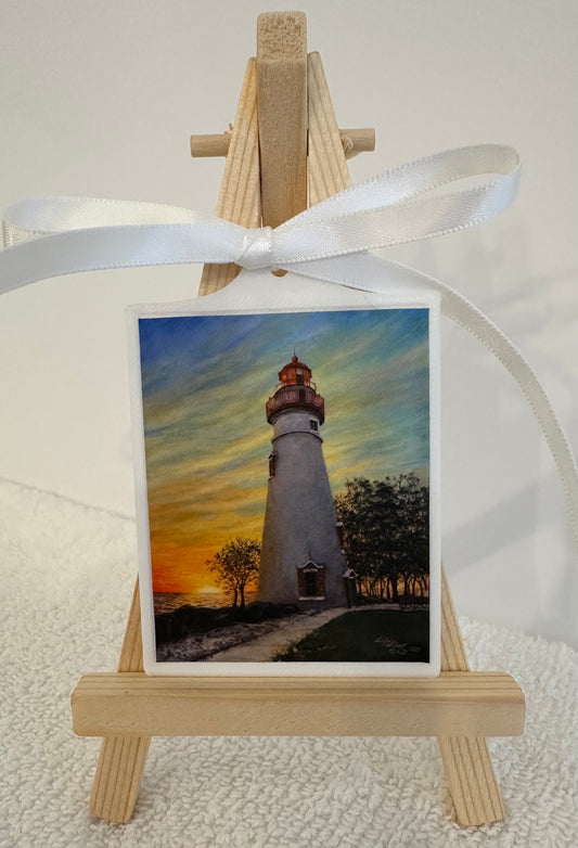 LINnies Mini - The Marblehead, Ohio Lighthouse ~ SPRING