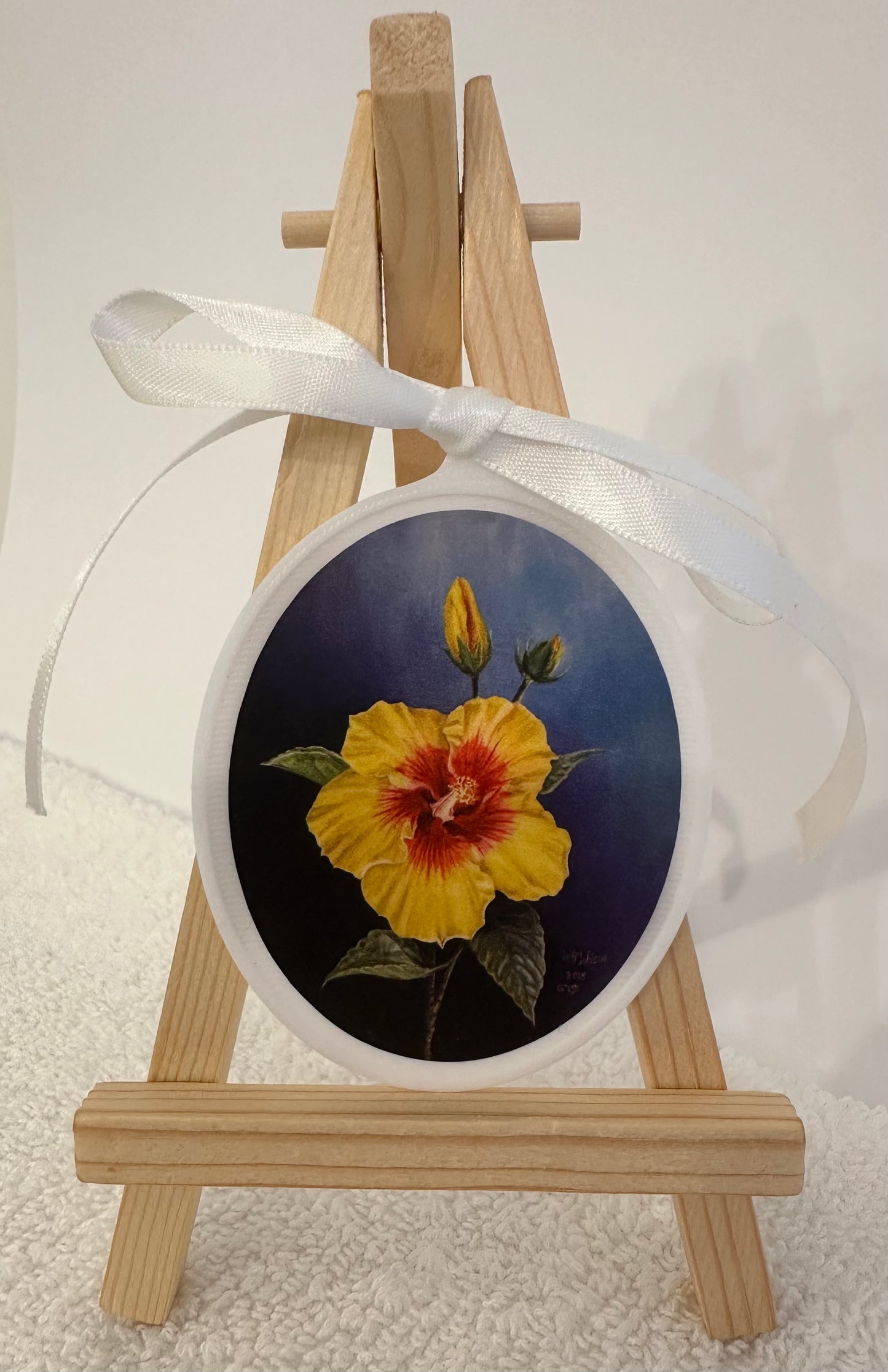 LINnies Minis - Peace & Unit (Yellow Hibiscus Flower)